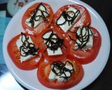 簡単♪和風トマトの前菜作り方1写真