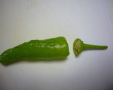 芯まで♬簡単ししとうの種取り方法！作り方2写真