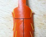 キャラ弁　カブトムシとクワガタムシ作り方3写真
