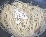 フェタチーズとオリーブのトルコ風パスタ♪作り方4写真
