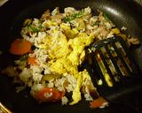 具がゴロゴロ♬ずぼらが美味しいレタス炒飯作り方6写真
