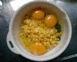 レディの強い味方＝ケーキオムレツ♪作り方1写真