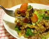 具がゴロゴロ♬ずぼらが美味しいレタス炒飯作り方8写真