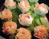 彩キレイでヘルシー★エビと豆腐で焼売作り方6写真