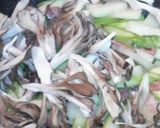長いもと舞茸の胡麻ドレ炒め作り方4写真