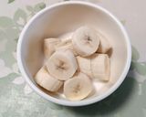 体調不良 おやつに バナナヨーグルト蜂蜜作り方3写真