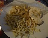 Thai風　シーフードサラダうどん作り方4写真
