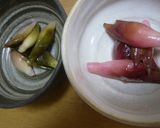 ミョウガの梅漬け作り方5写真