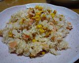 炊飯器で簡単✿焼きコーンと鮭のピラフ✿作り方4写真