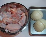 絶品☆鶏手羽と玉ねぎの甘辛煮作り方1写真