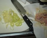 豚肉の粕漬けネギ焼き作り方5写真