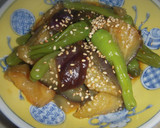 茄子とししとうの炒め煮作り方6写真