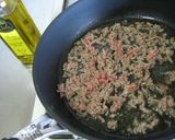 挽き肉とピーマンの柚子胡椒パスタ作り方2写真