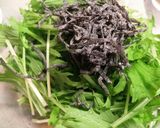 簡単惣菜・水菜とじゃこの塩昆布和え作り方3写真