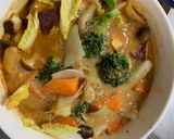 お一人様ピリ辛味噌味根菜たっぷり野菜炒め作り方20写真