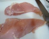 ツルツル鳥胸肉　柚子こしょう味作り方2写真