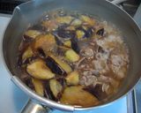 hiro_o母の味♡茄子と豚肉の煮物作り方4写真
