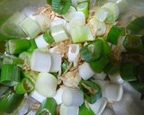 ネギとサクラ海老のかき揚げ作り方1写真