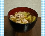 キャベツと豚肉のしゃぶしゃぶ風スープ作り方5写真