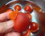 ミニトマトで作る💫シンプルトマトパスタ作り方2写真