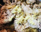 豚こまぎれ肉＆キノコの生姜焼き丼作り方3写真