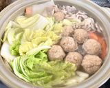 昆布つゆの白菜鍋作り方4写真