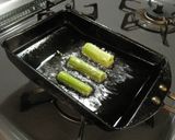 イタドリの天ぷら&皮茶&油炒め作り方4写真