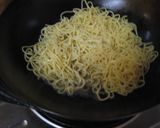 簡単　もやしだけ焼きそば作り方3写真