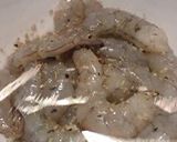 一手間でプロの味☆塩エビのオイルパスタ作り方1写真
