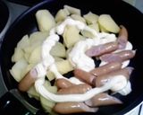 じゃがいもとウィンナーのマヨ炒め作り方3写真