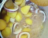 いかとじゃがいものニラチーズ炒め作り方3写真