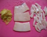 いかと舞茸のバター炒め♪生姜入り作り方1写真