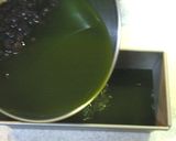 抹茶かのこ水羊羹（もどき）作り方8写真