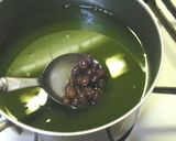抹茶かのこ水羊羹（もどき）作り方7写真