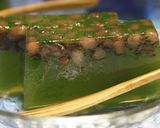 抹茶かのこ水羊羹（もどき）作り方10写真