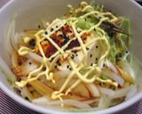 豆腐キャベツサラダ!+ウドンもOK!作り方1写真
