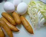 休日の大皿クッキング オムレツ作り方1写真