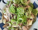 10分で簡単⭐️さば缶と豆腐のレンジ蒸し作り方3写真