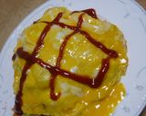 休日の大皿クッキング オムレツ作り方5写真