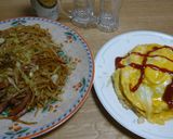 休日の大皿クッキング オムレツ作り方6写真