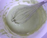 抹茶パンケーキ作り方2写真