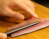 海鮮！秋刀魚の刺身(秋刀魚の捌き方)作り方5写真