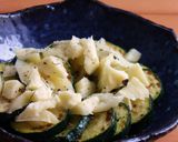 ズッキーニのカチョカヴァロ焼き作り方7写真