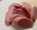 ソーセージのだしまろ酢炒め作り方1写真