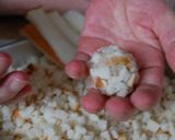 ◇◆レンコン入りサクサク鶏揚団子◆◇作り方6写真