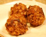 ◇◆レンコン入りサクサク鶏揚団子◆◇作り方8写真