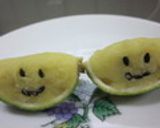 お弁当に☆かぼすの皮でミニボート作り方6写真