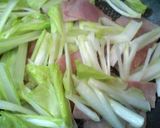 お弁当に！菜味夏(葉物野菜)の中華風炒め作り方2写真