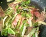 お弁当に！菜味夏(葉物野菜)の中華風炒め作り方3写真