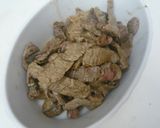 簡単美味しい♡ビーフストロガノフ作り方1写真